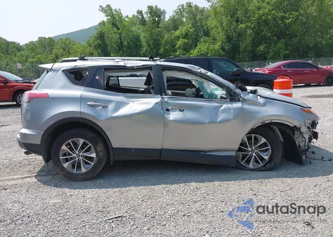 2017 Toyota Rav4 Hybrid Xle из США, поврежденный, VIN JTMRJREV7HD075554